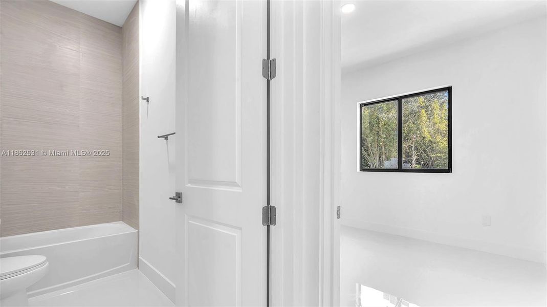 Furnished interior view inside a new home in , Miami (Image 13).