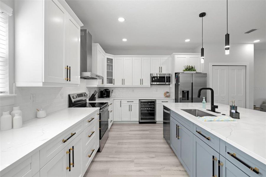 Furnished interior view inside a new home in , Tampa (Image 22).