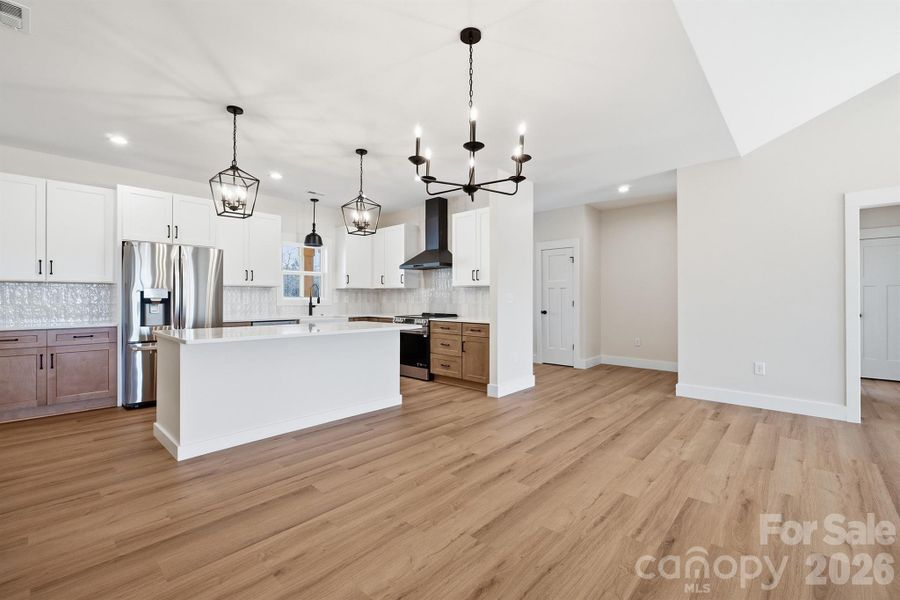 Furnished interior view inside a new home in , Crouse (Image 14).