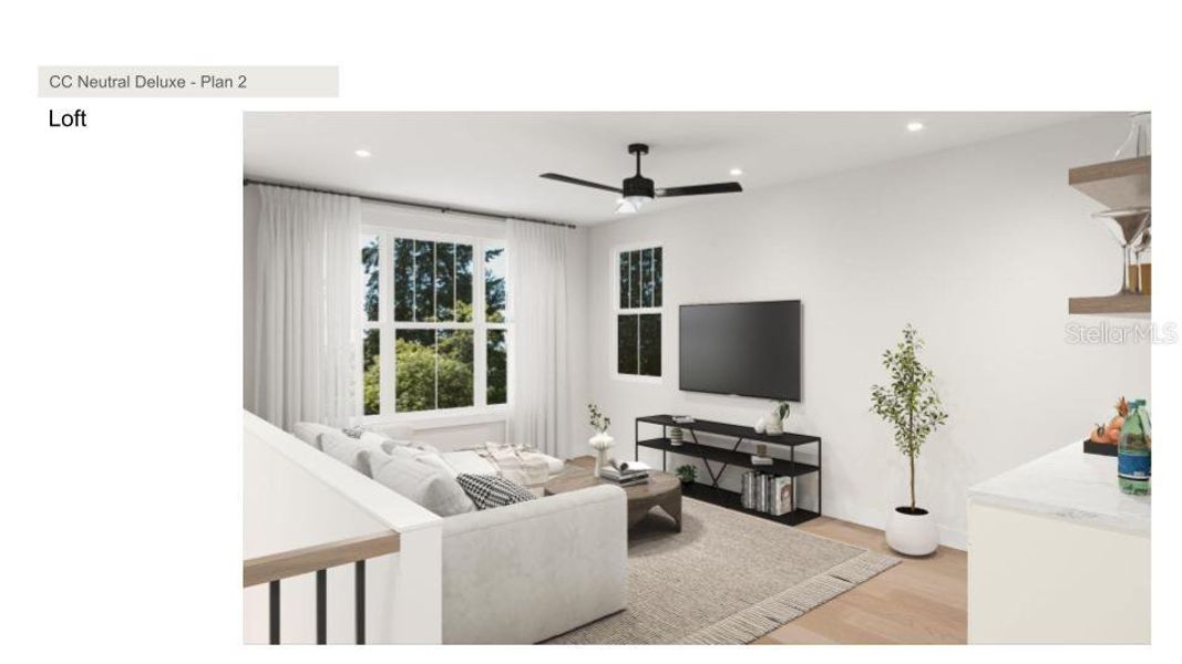 Furnished interior view inside a new home in , Tampa (Image 3).