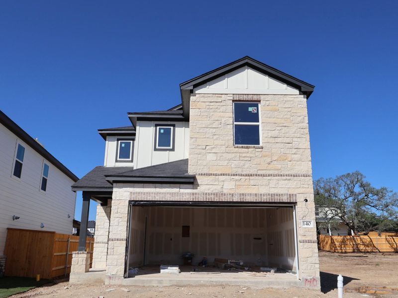 In-progress construction of a new home in Heritage, Dripping Springs, TX (Image 7). In-progress construction of a new home in Heritage, Dripping Springs, TX (Image 7).