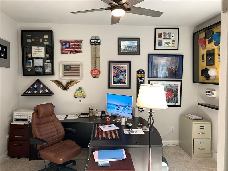 Furnished interior view inside a new home in Holiday Pines, Buford (Image 27).
