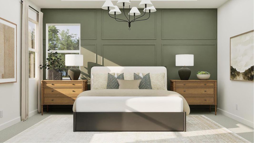 Furnished interior view inside a new home in Lotis Wellington: The Promenade Collection, Wellington (Image 14). Furnished interior view inside a new home in Lotis Wellington: The Promenade Collection, Wellington (Image 14).