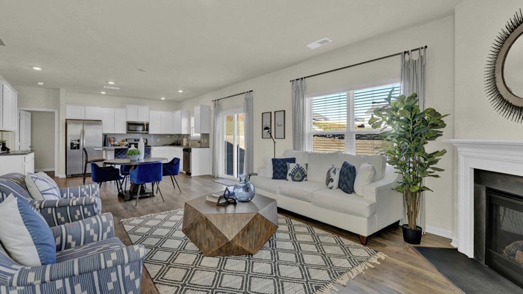 Furnished interior view inside a new home in Catlett Cove, Knoxville (Image 22).