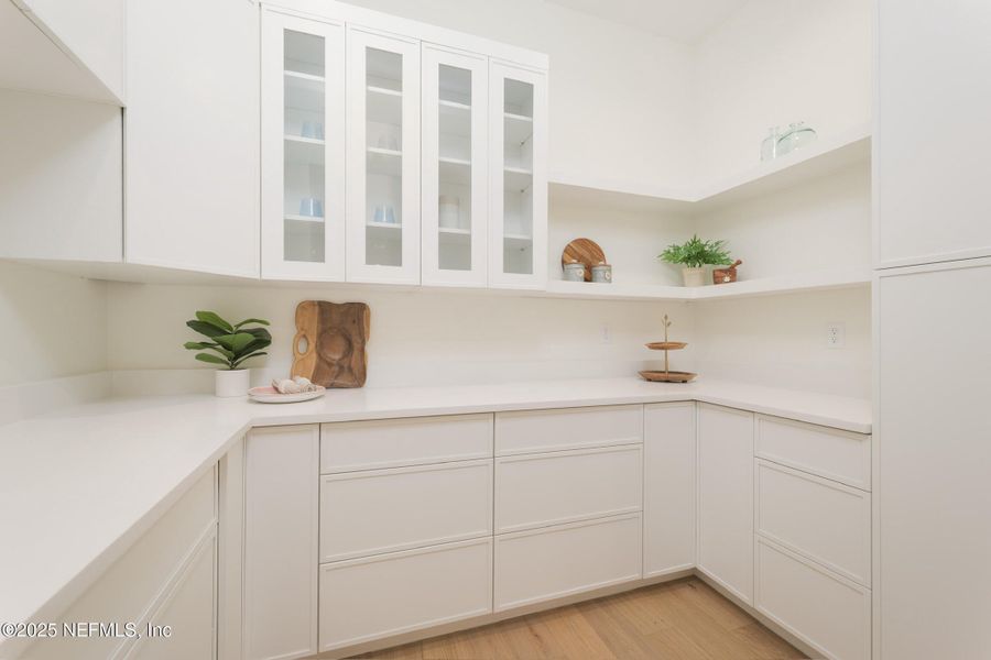 Furnished interior in a model home at Townhomes on 1st in Jacksonville Beach (Image 10).