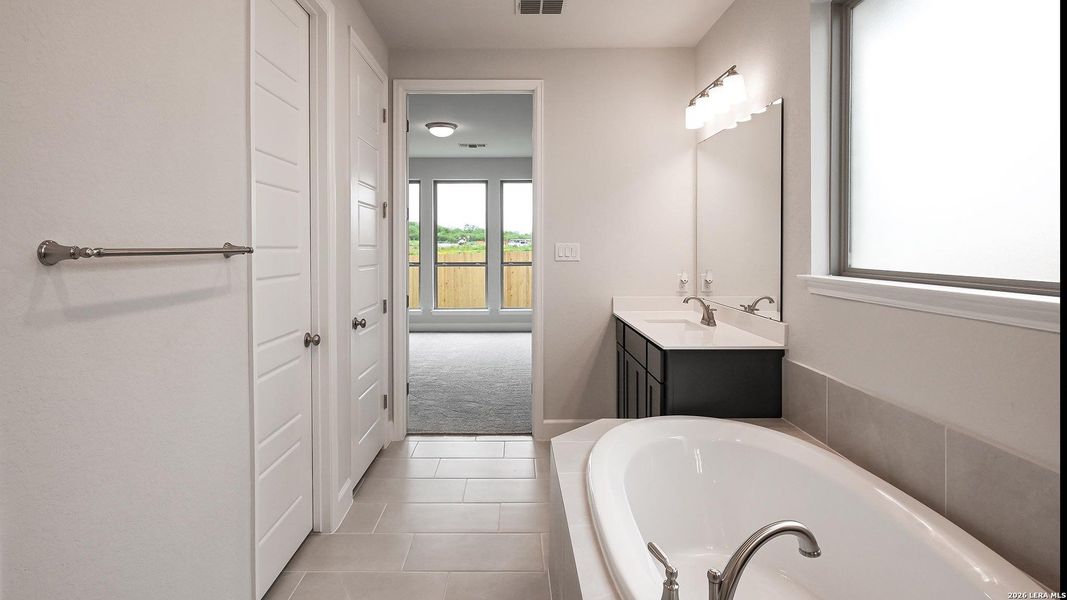 Furnished interior view inside a new home in The Parklands, Schertz (Image 8). Furnished interior view inside a new home in The Parklands, Schertz (Image 8).