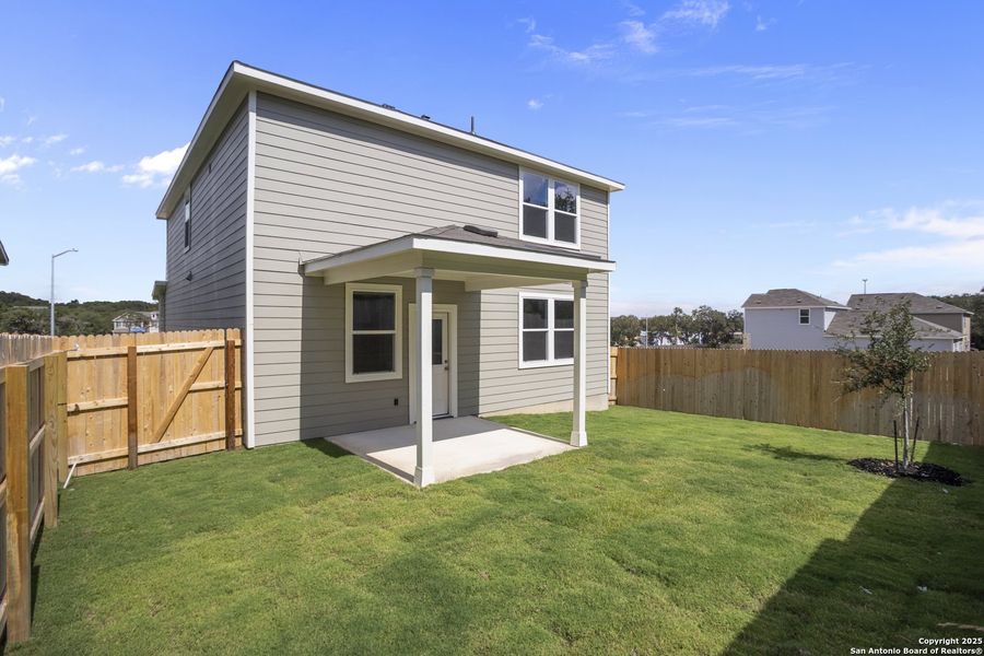 Exterior details and patio area of a home in Rosemont Hill, San Antonio (Image 2). Exterior details and patio area of a home in Rosemont Hill, San Antonio (Image 2).