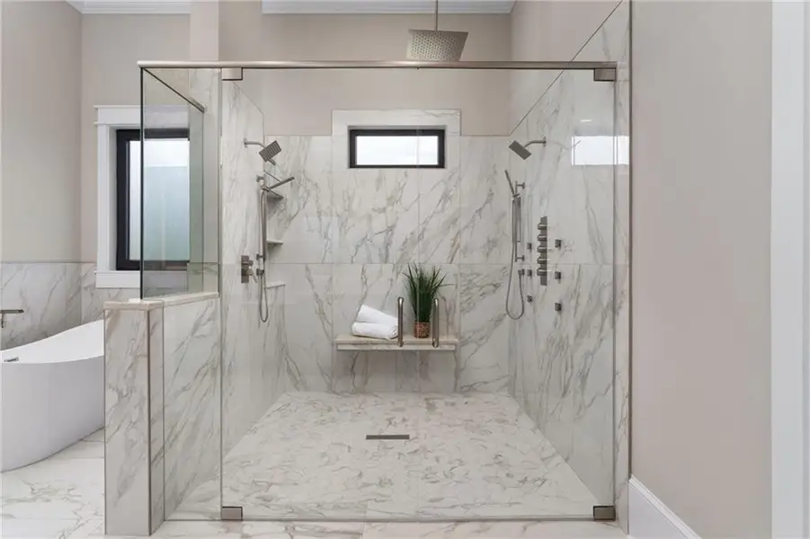 Furnished interior view inside a new home in , Canton (Image 37).