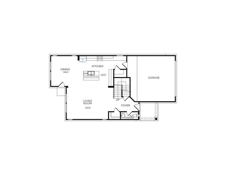 2D floor plan layout of this home in La Segarra 40', Brookshire, TX (Image 2). 2D floor plan layout of this home in La Segarra 40', Brookshire, TX (Image 2).