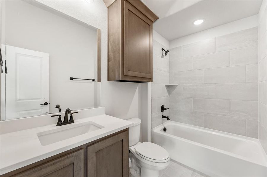 Furnished interior view inside a new home in West Crossing, Anna (Image 16). Furnished interior view inside a new home in West Crossing, Anna (Image 16).