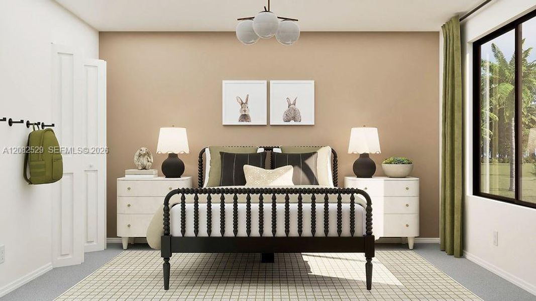 Furnished interior view inside a new home in Solterra, Sunrise (Image 15).