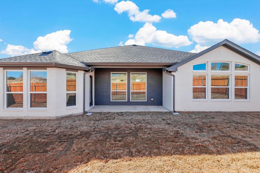 Representative exterior details of a home built from the Iverson I by Cheldan Homes in Terra Vista, Springtown (Image 41). Representative exterior details of a home built from the Iverson I by Cheldan Homes in Terra Vista, Springtown (Image 41).