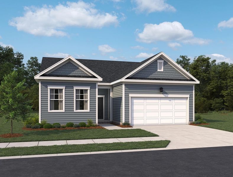 Representative exterior photo of a completed home built from the Canyon II by Ashton Woods in Cane Ridge Single-Family, Antioch, TN (Image 2).