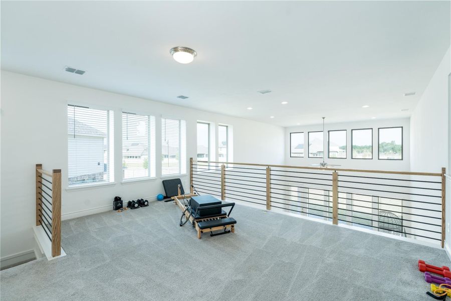 Spacious, unfurnished interior of a new home in Santa Rita Ranch - Tierra Rosa, Liberty Hill (Image 34).