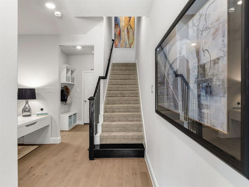 Step inside to a light-filled foyer that instantly showcases the home's meticulous upkeep and pristine condition.