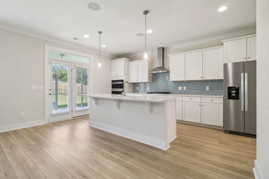 Representative furnished interior of a home built from the Sonoma II by Great Southern Homes in Edwards Ridge, Central (Image 8).