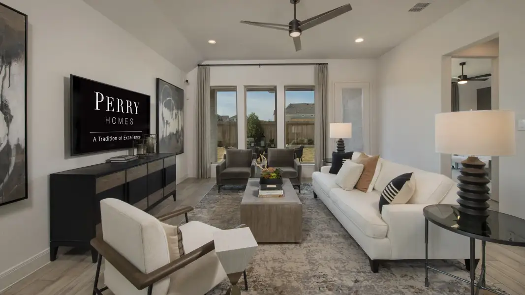 Furnished interior view inside a new home in Escondido, Magnolia (Image 19).