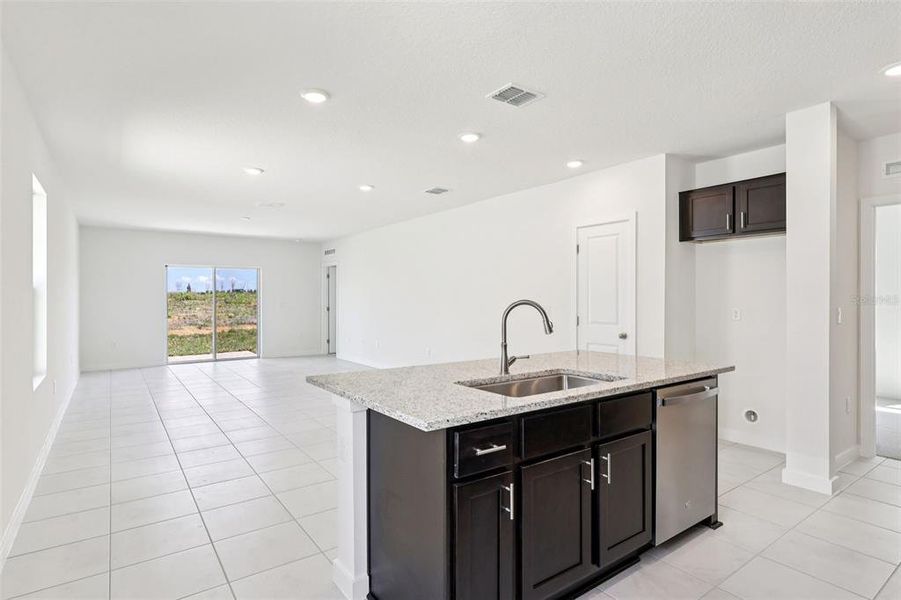 Furnished interior view inside a new home in Hamilton Bluff, Haines City (Image 6).