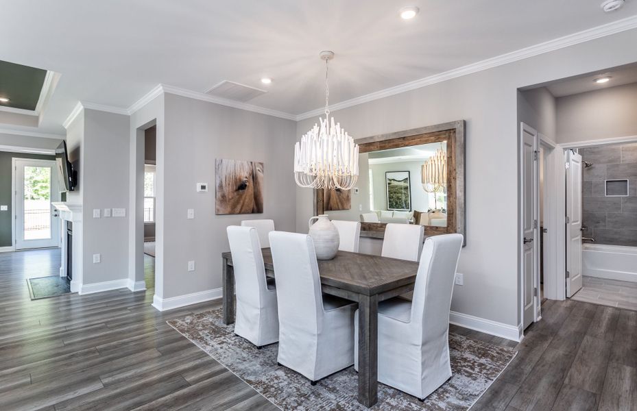 Representative furnished interior of a home built from the Mainstay by Del Webb in Del Webb at Chatham Park, Pittsboro (Image 11).