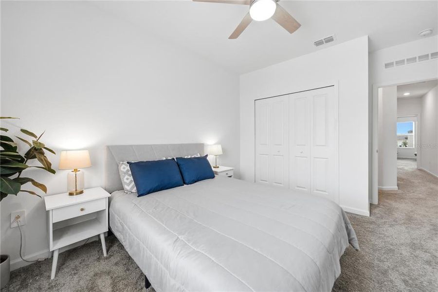 Furnished interior view inside a new home in , Davenport (Image 8).