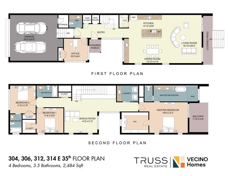 2D floor plan layout of this home in , Houston, TX (Image 5).