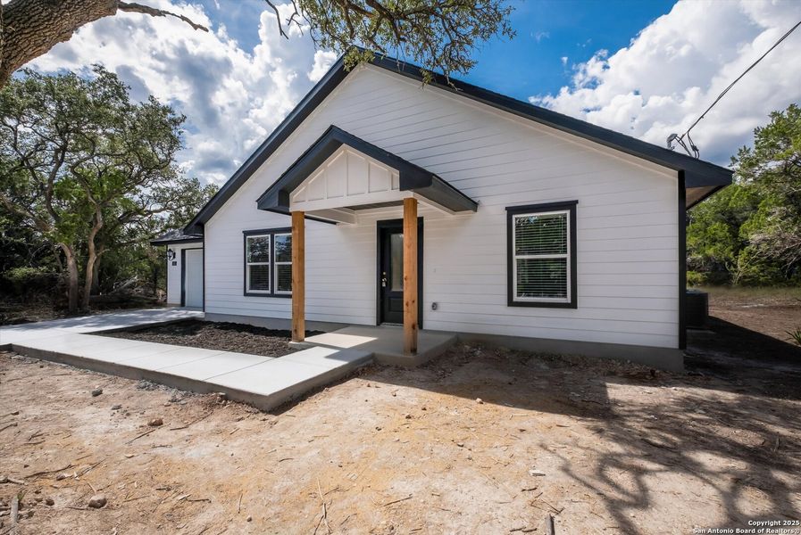 Exterior details and patio area of a home in , Bandera (Image 3). Exterior details and patio area of a home in , Bandera (Image 3).