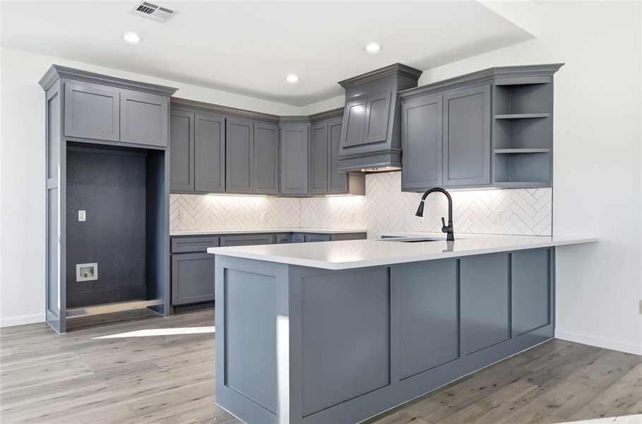 Furnished interior view inside a new home in , Bremond (Image 8).