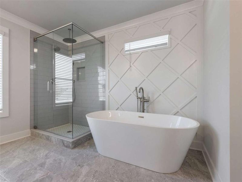 Furnished interior view inside a new home in , Buford (Image 35).
