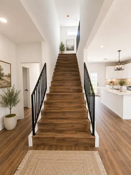 Furnished interior view inside a new home in , Kaufman (Image 4).