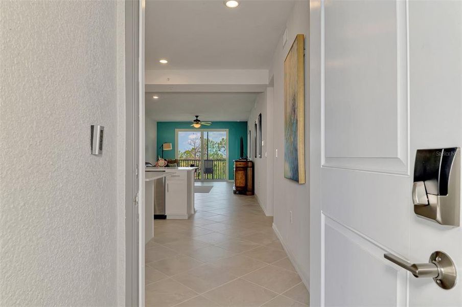 Furnished interior view inside a new home in Wellen Park Golf & Country Club, Venice (Image 13).