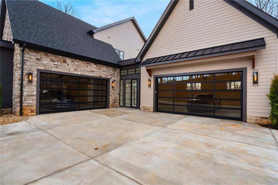 Exterior details and patio area of a home in , Canton (Image 36).