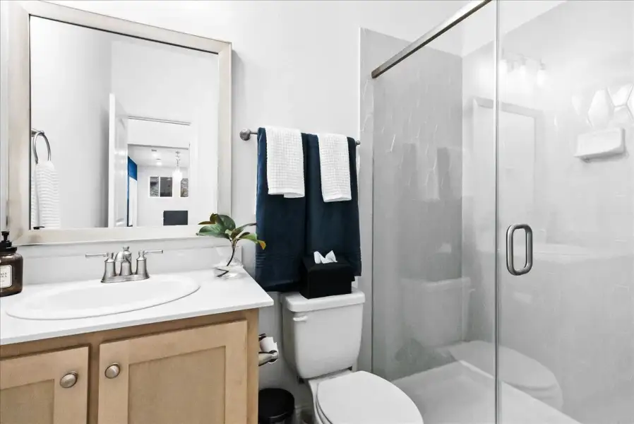 Furnished interior view inside a new home in Meadow Run, Melissa (Image 24).