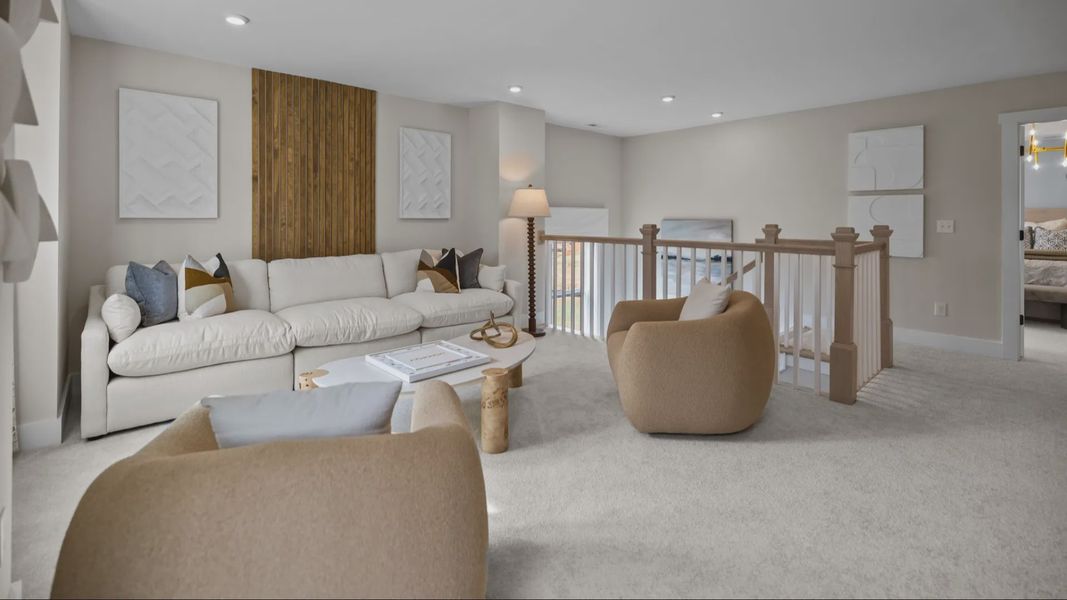 The Stonefield Plan by DRB Homes in McBride Indian Trail, NC - Loft The Stonefield Plan by DRB Homes in McBride Indian Trail, NC - Loft