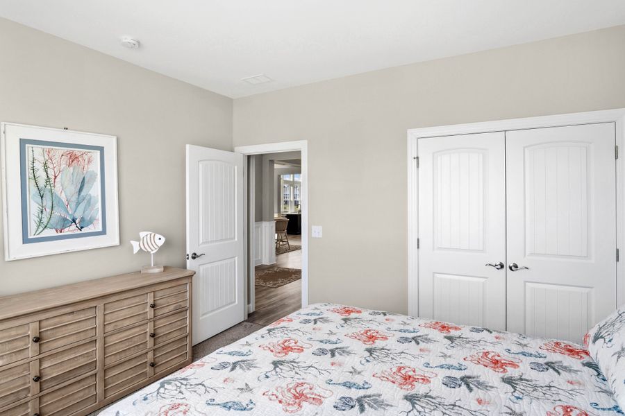 Furnished interior view inside a new home in Bridgewater - Waterside Village, Little River (Image 23).