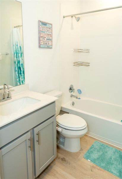 Furnished interior view inside a new home in , Leander (Image 7).