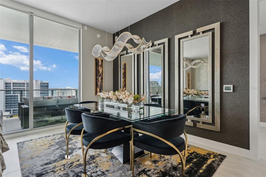 Furnished interior view inside a new home in , Sarasota (Image 62).