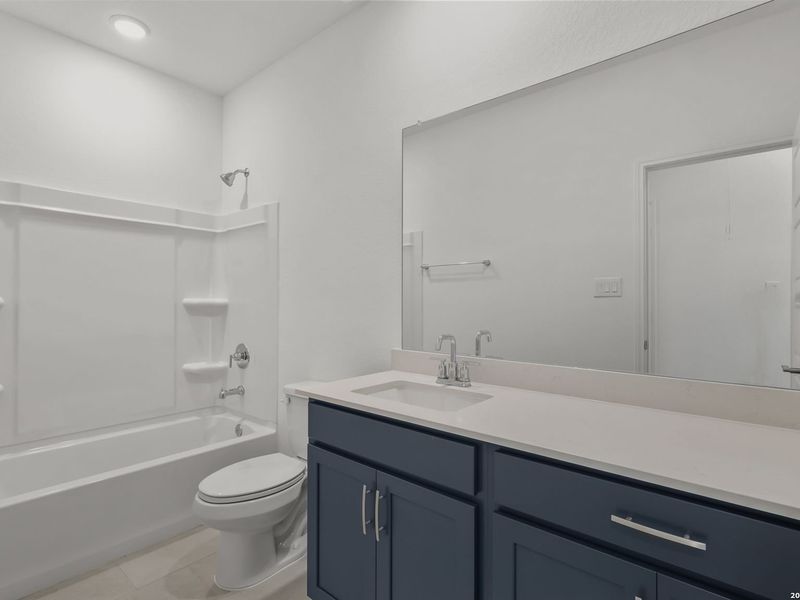 Furnished interior view inside a new home in Hickory Ridge, San Antonio (Image 14).