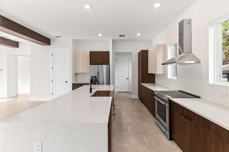 Furnished interior view inside a new home in , Tampa (Image 11). Furnished interior view inside a new home in , Tampa (Image 11).