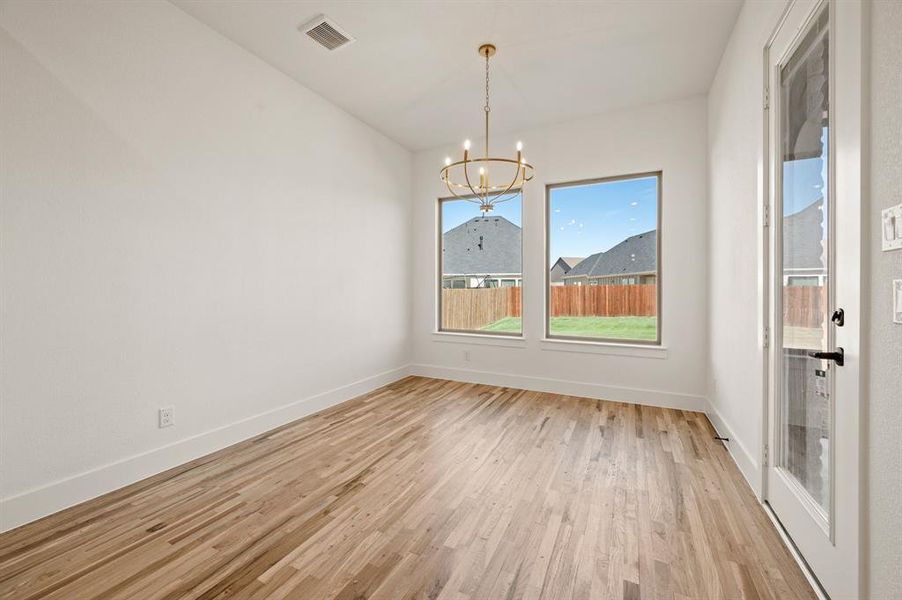 Spacious, unfurnished interior of a new home in Parks of Aledo, Aledo (Image 19).