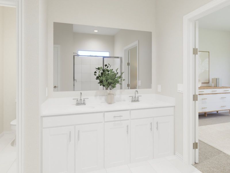 Furnished interior view inside a new home in , Crandall (Image 7).