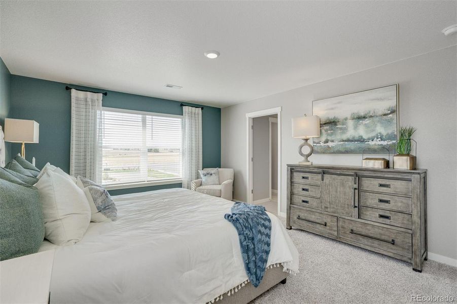 Furnished interior view inside a new home in Spring Valley Ranch, Elizabeth (Image 4).