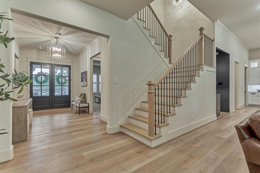 Furnished interior view inside a new home in , Montgomery (Image 34).