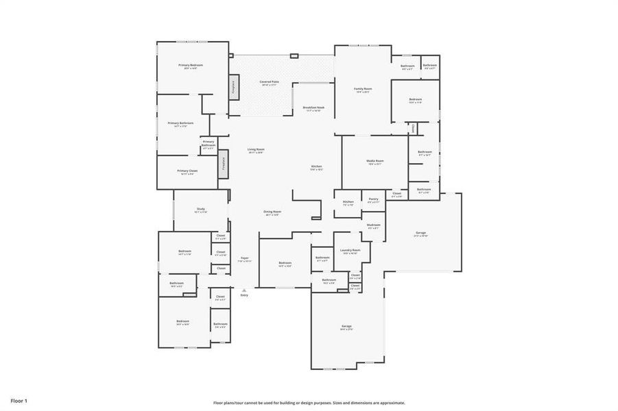 2D floor plan layout of this home in , Celina, TX (Image 3). 2D floor plan layout of this home in , Celina, TX (Image 3).