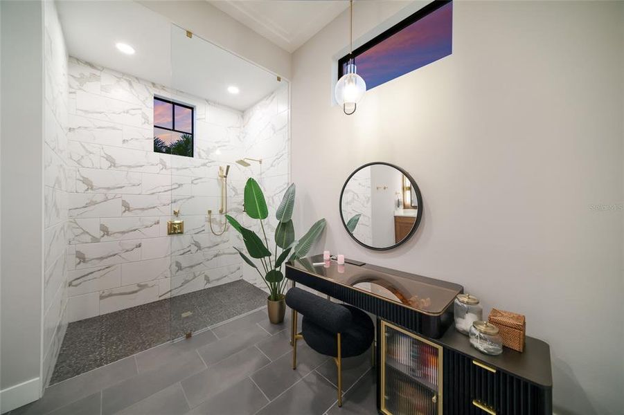Furnished interior view inside a new home in , Parrish (Image 35).