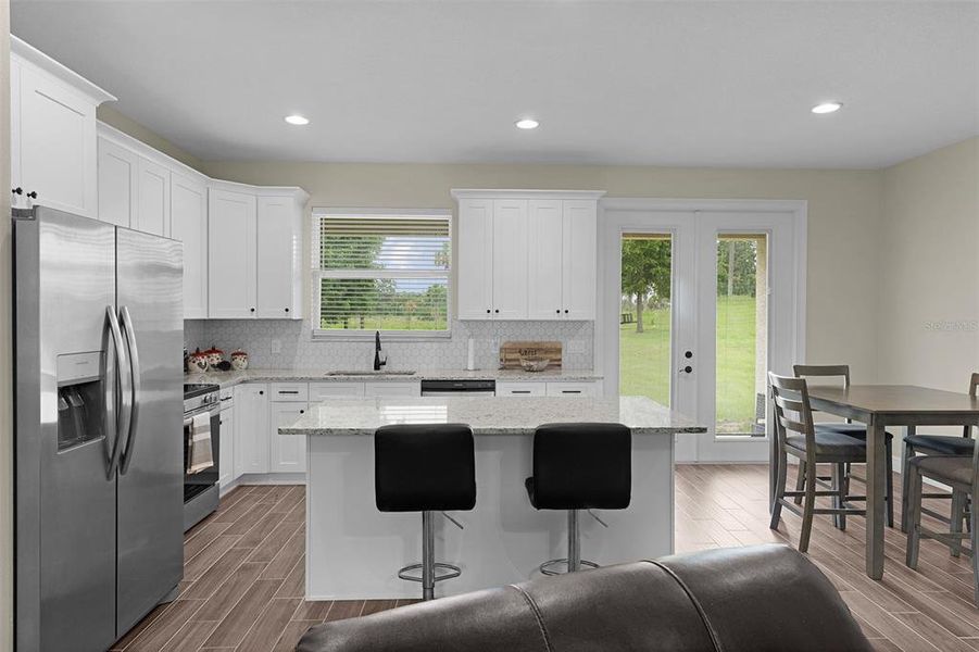 Furnished interior view inside a new home in , Ocala (Image 7).