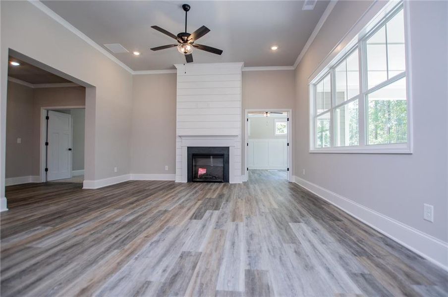Spacious, unfurnished interior of a new home in , Douglasville (Image 72).