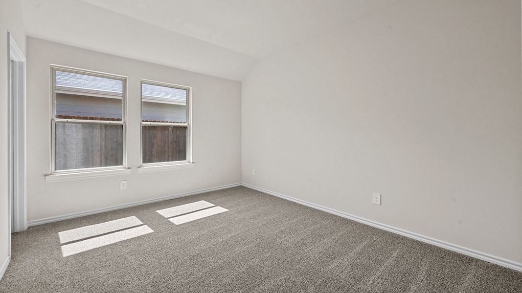 Spacious, unfurnished interior of a new home in Wildcat Ranch, Crandall (Image 22). Spacious, unfurnished interior of a new home in Wildcat Ranch, Crandall (Image 22).