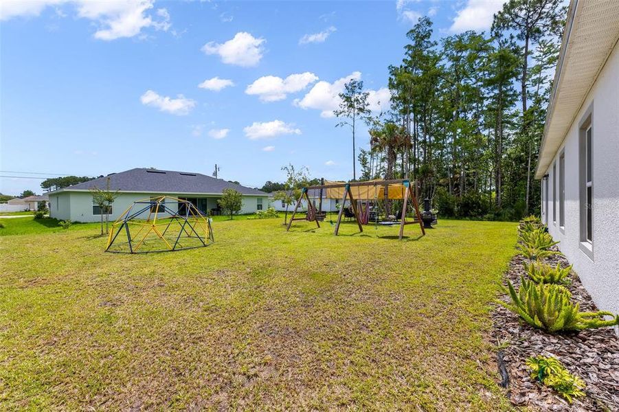 Exterior details and patio area of a home in Palm Coast, Palm Coast (Image 25). Exterior details and patio area of a home in Palm Coast, Palm Coast (Image 25).