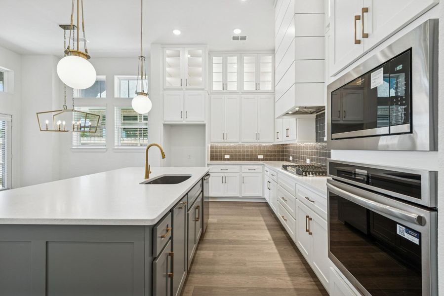 Furnished interior view inside a new home in Harvest Green 45', Richmond (Image 5).