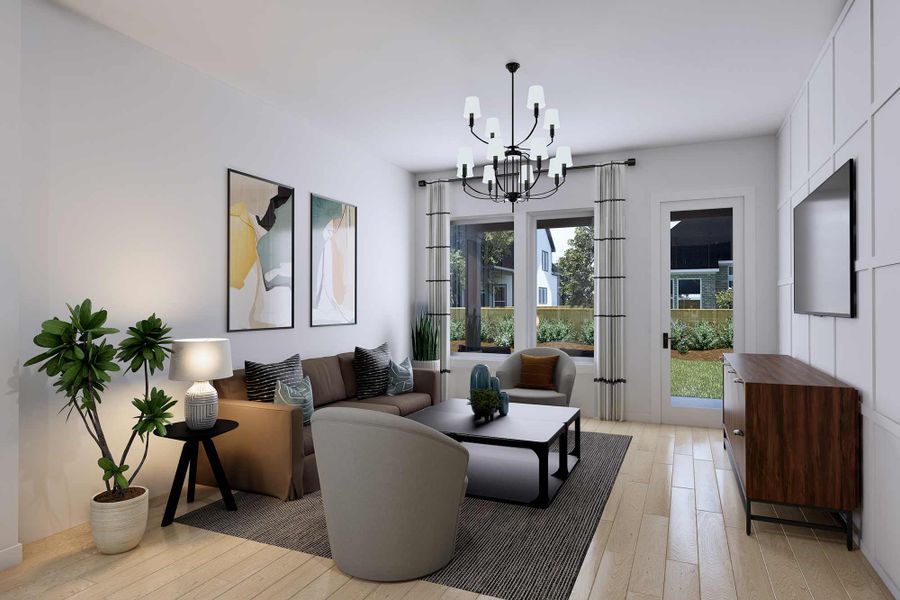 The Katy - Family Room